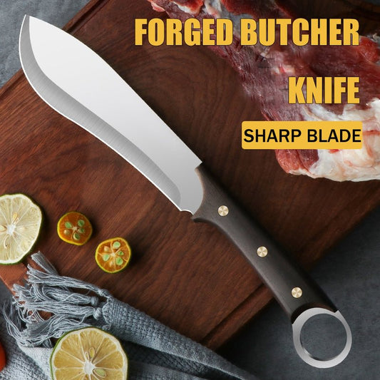 🔪Home and Outdoor Essentials💥Forged Stainless Steel Meat and Bone Chopping Knife