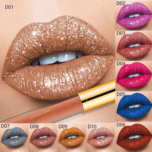 🎁HOT SALE-50% OFF🎁Metallic Liquid Diamond Glitter Lipstick