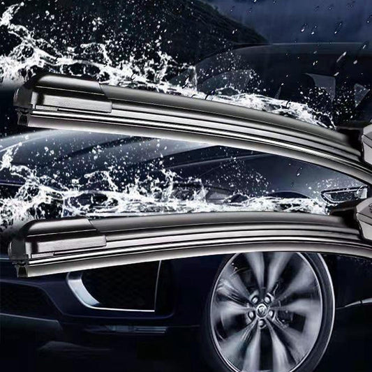 🚗Multi-Function Boneless Double Rubber Strip Wiper