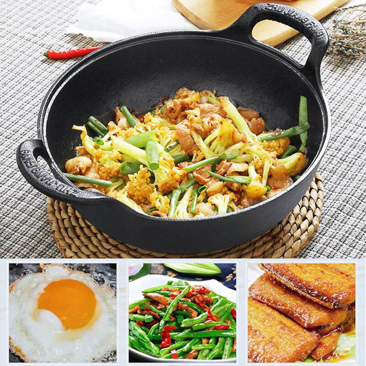 🚀‘Running out of stock’! Sold at 50% off for a limited time!"🔥🍳 Cast Iron Treasure – Non-stick samurai, flips eggs like sushi rolls! 🍚🎌 No ‘scrambled secrets’ spills!"
