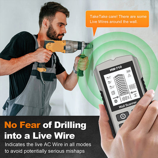 🎉 2025 New Product Offer – 50% OFF!! 💯🪛Multifunctional Handheld Metal & Wall Detector