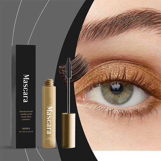 Natural Long Lasting Waterproof & Sweatproof Brown Mascara