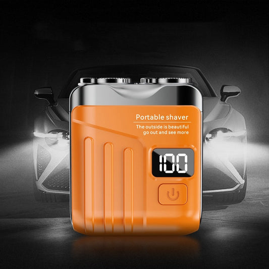 Men’s Waterproof Mini Electric Shaver with LED Display