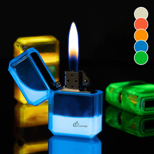 Refillable Luminous Quicksand Lighter