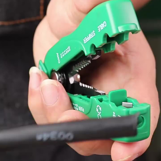 🔧All‑in‑One Cable Stripper & Cutter Tool