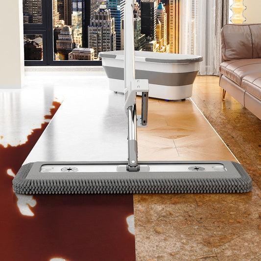 Hands-Free Self-Wringing Mop - Spin Dry Without Touting Dirty Water