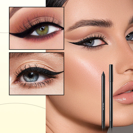 Long-Lasting & Waterproof Black Eyeliner Gel Pencil