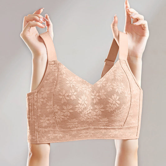 💕2025 Summer New💕Seamless Lift & Gather Lace Bra