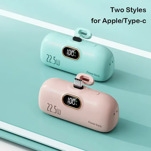 5000mAh Mini Portable Charger Power Bank for Phone