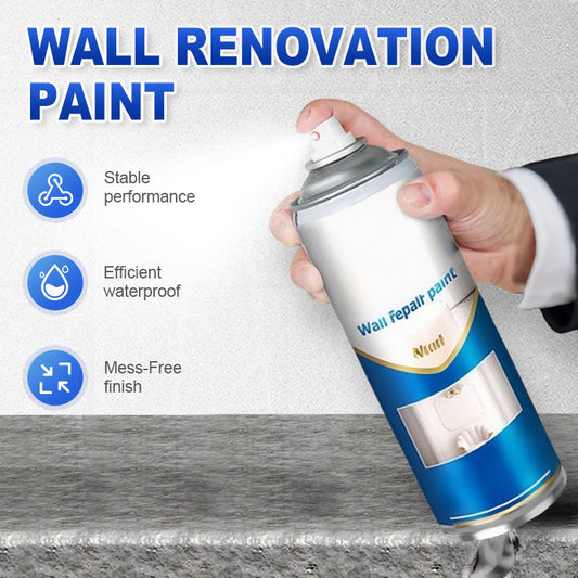 📢Limited time 50% discount✨Water-Based White Paint Spray for Wall