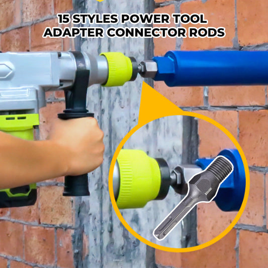 15 Styles Power Tool Adapter Connector Rods