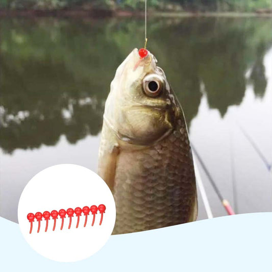 🦈Soft Floating Worm Lure Bait for Fishing - Box of 260 lures🎣Limited-Time Special Offer🎉Buy 1, Get 1 Free🎁