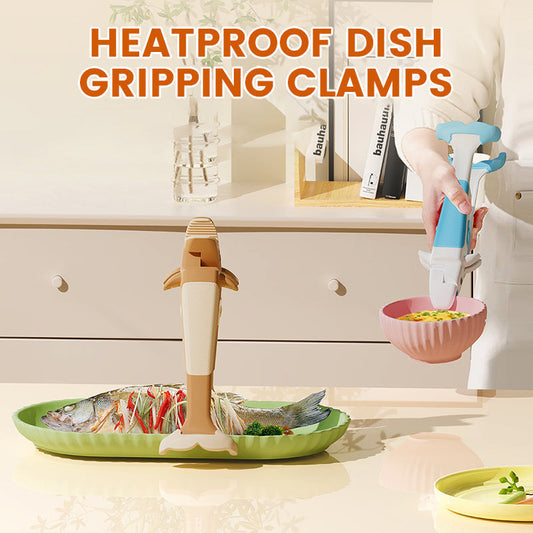 🤩It's so cute and actually useful!🤩Multi-Purpose Heatproof Dish Gripping Clamps📢📢Flash Sale: Ending in 3 Hours!⏰⏰