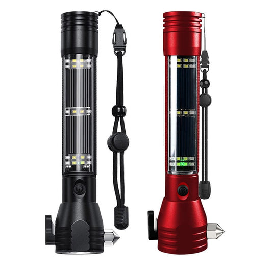 10-In-1 Solar Power Multi-Function Tactical Flashlight📢📢 Flash⚡ sale: ends in 3 hours! ⏰⏰