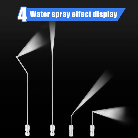 Heavy Duty Hose High-Pressure Washer Spray Nozzle Kit for Drum Washing Machine