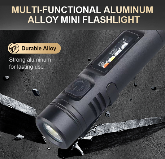 🔥Limited stock available 36% OFF🔥💥Multi-Functional Aluminum Alloy Mini Flashlight