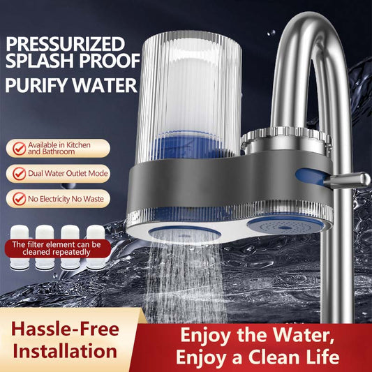 💥HOT SALE - 50% OFF🔥Faucet Water Purifier with Adapters💧