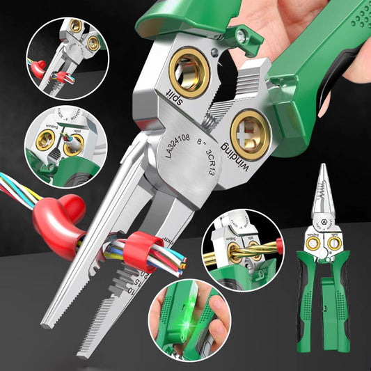 8-in-1 Multi-Functional Wire Stripper Scissors