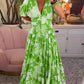 Hot Sale💃V-neck Floral Loose Maxi Dress