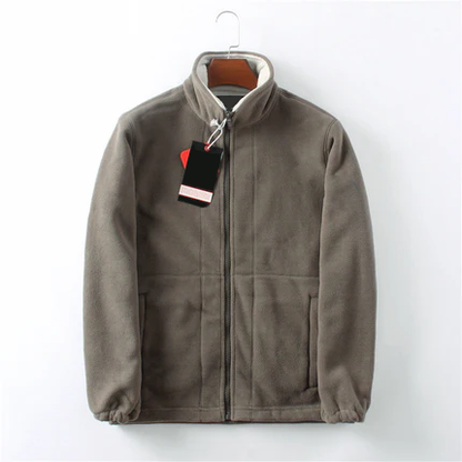 Unisex Double-Layer Padded Warm Jacket