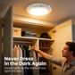 💥Big Sale-50% Off💡Rechargeable Motion Sensor Ceiling Light with Remote - Magnetic Wireless Ceiling Light Battery Powered