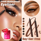 🎁LAST DAY SALE £11.99 with FREE Eyeliner Sharpener!!🔥-🌟24 HR Waterproof Eyeliner Duo Sharpenable Eye Pencil