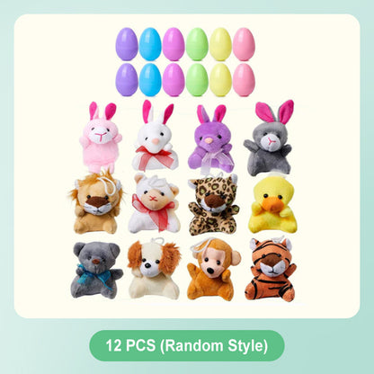 📢📢50% OFF !!!⏰Pre-filled Easter Eggs with Stuffed Animal Toys