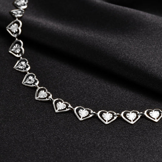 📢📢40% OFF !! ⏰ 2026 Sale — Over 19,400 Sold!💛 Radiant Heart Necklace – Glam‑chic ✨