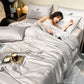 High-grade comfortable skin-friendly ice silk quilt Set