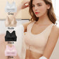 📢📢70 %  OFF !! ⏰Front Closure Cross-Back Wireless Posture Bra