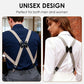 📢📢50% OFF !! ⏰ Men's X-Back Suspenders – Hook Clips, Adjustable & Heavy-Duty | Sturdy Hold for Work & Formal Wear