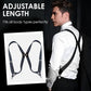 📢📢50% OFF !! ⏰ Men's X-Back Suspenders – Hook Clips, Adjustable & Heavy-Duty | Sturdy Hold for Work & Formal Wear