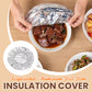 📢📢Buy 2 Get 1 Free ⏰🍲 Aluminum Foil Heat-Retaining Cover – Locks heat for hours, microwave safe. Reusable, eco-friendly. Keep every meal hot! ♻️✨