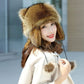 📢📢60 % OFF !!🎅【🎁Best Christmas Gift🎁】🎄 Raccoon Tail Fur Parent-Child Plush Hat