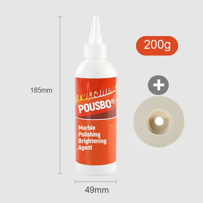 📢📢BUY 2 GET 1 FREE（⏰ Easy One-Wipe Polish | Marble Brightening Formula | Quick, Protective Shine 👍【Limited Offer】