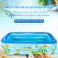 🏊 50% OFF NOW! 🎉 Children's Inflatable Pool – Sturdy PVC & easy setup – Perfect for backyard fun on hot days – safe and colourful for kids 🌞✨