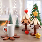 📢📢40%  OFF !! ⏰  Natural Wooden Tree Trivets for Hot Dishes – Festive, Foldable, Durable ✨