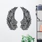 📢📢40% OFF !! ⏰Angel Wings Wall Art In Metal With LED Lights🪽🌟