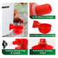📢📢33% OFF !!⏰️5/16 Inch Thread Automatic Poultry Water Cups