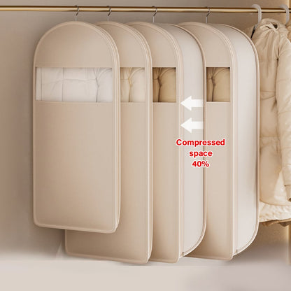 📢📢50% OFF !!!⏰Space Saving Hanging Garment Bag with Self Compression Zipper