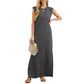 📢📢50% OFF !!!⏰Women Loose Split Wrinkle-Free Long Dress