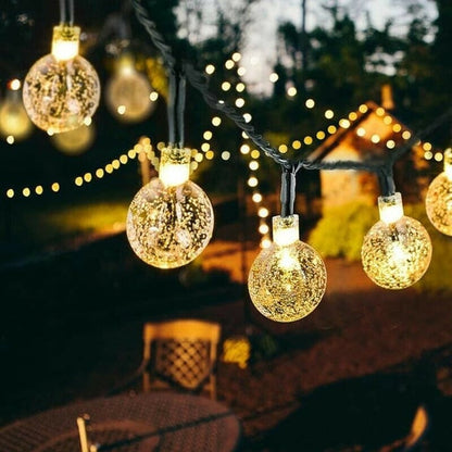 📢📢50% OFF !!!⏰Waterproof Solar Powered LED Outdoor String Lights