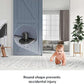 🎁Hot Sale 50% OFF⚡EaseLife Barn Door Bottom Guide – Adjustable Roller, Easy Wall‑Mount Install