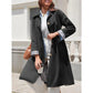 📢📢Flash Sale: Ending in 3 Hours!⏰⏰Imily Bela Women's Long Trench Coat Single Breasted Oversized Windproof Overcoat Fashion Outerwear