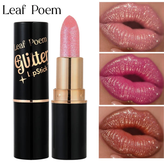 📢📢BUY 1 GET 1 FREE⏰⏰✨BUY 1 GET 1 FREE🎉Diamond Lip Gloss Glitter Lipstick Waterproof