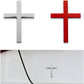 💥 BUY 1 GET 1 FREE! 🚗✝️ Metal Jesus Christ Cross Badge Stickers – 3D Self-Adhesive Car Scratch Cover 🌟📢📢Flash Sale⚡: Ending in 3 Hours!⏰⏰