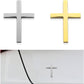 💥 BUY 1 GET 1 FREE! 🚗✝️ Metal Jesus Christ Cross Badge Stickers – 3D Self-Adhesive Car Scratch Cover 🌟📢📢Flash Sale⚡: Ending in 3 Hours!⏰⏰