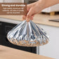 📢📢Buy 2 Get 1 Free ⏰🍲 Aluminum Foil Heat-Retaining Cover – Locks heat for hours, microwave safe. Reusable, eco-friendly. Keep every meal hot! ♻️✨