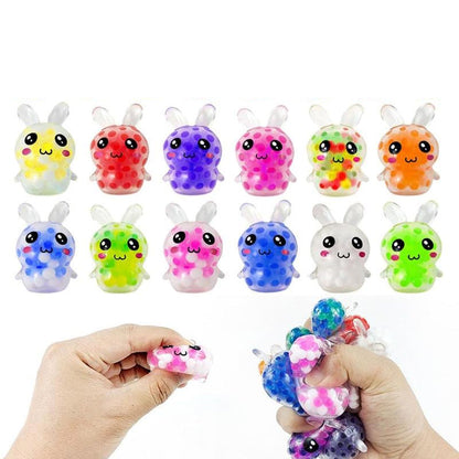 📢📢50% OFF !!!⏰ Happy Easter - 24 Pack Prefilled Easter Eggs with Squeeze Toys