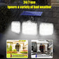 🎁Hot Sale 50% OFF🔥Solar Outdoor Lights 138LED Security Lights,3 Heads Dimmable SpotLights with 3 Modes,IP65 Waterproof